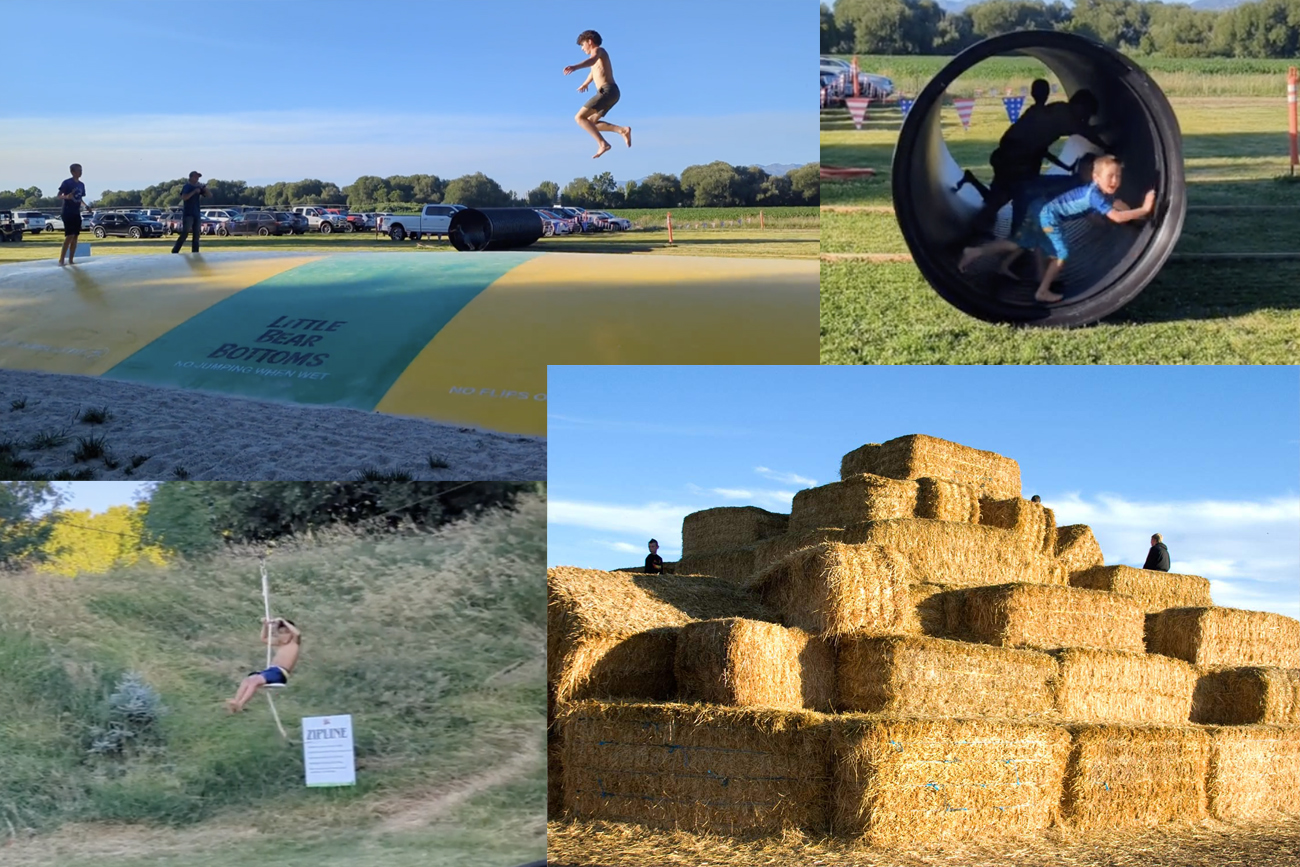 Straw Pyramid at Little Bear Bottoms