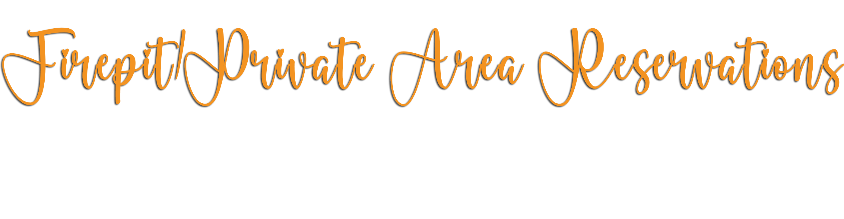 Reservations firepit at little bear bottoms